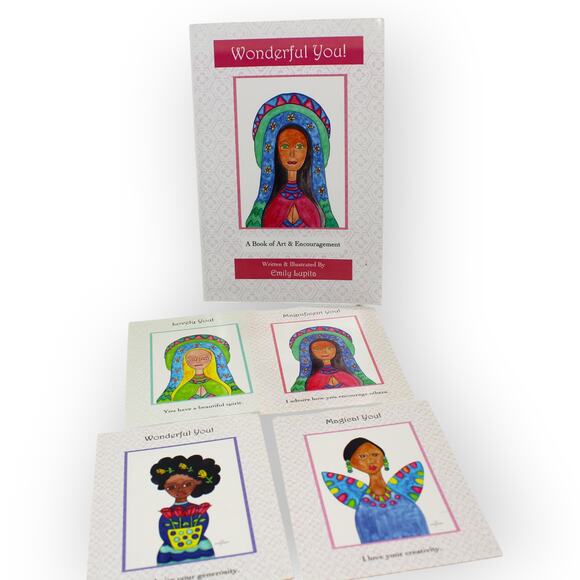 WonderfulYou Book + LUPITA 145 NOTECARDS assorted StrongPlumStudio - Picture 4 of 16